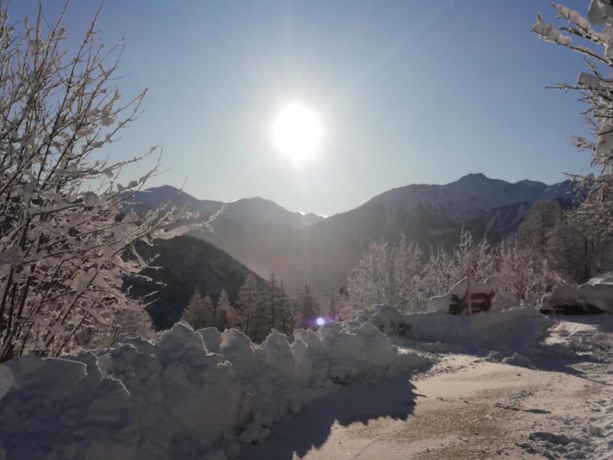 Chalet Waldrand Inden Bagian luar foto