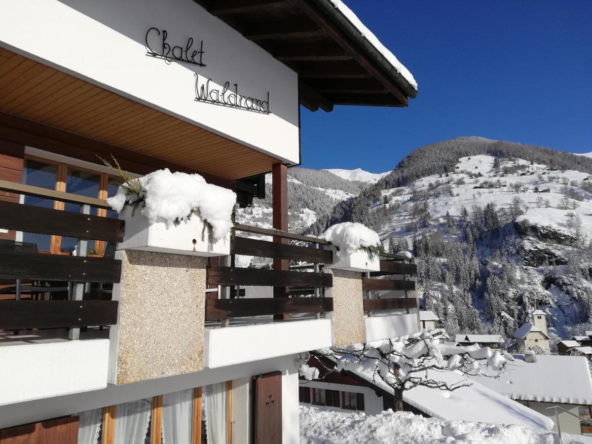 Chalet Waldrand Inden Bagian luar foto